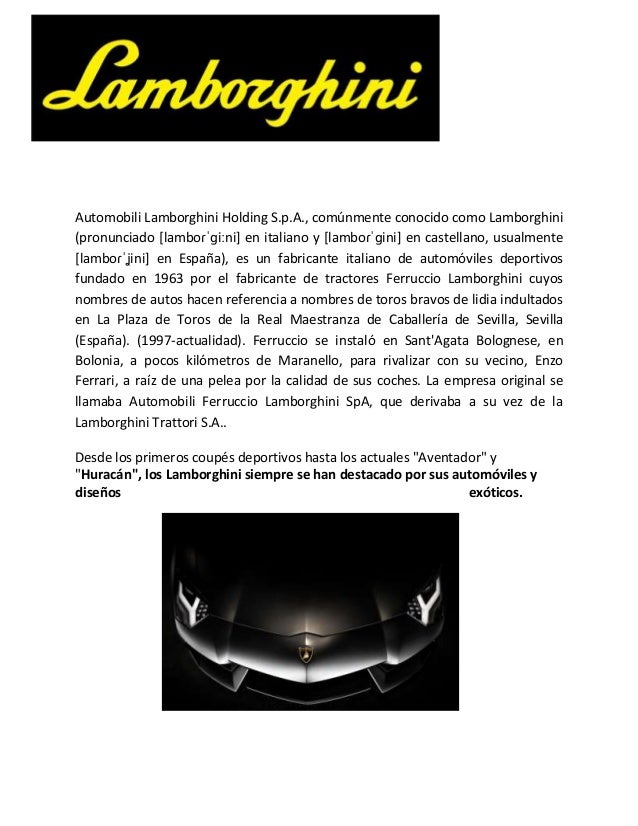 Lamborghini