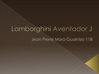 Lamborghini aventador