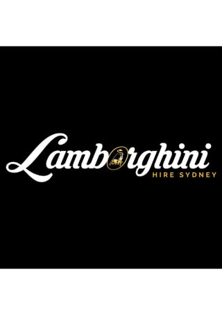 Lamborghini Hire Sydney.pdf