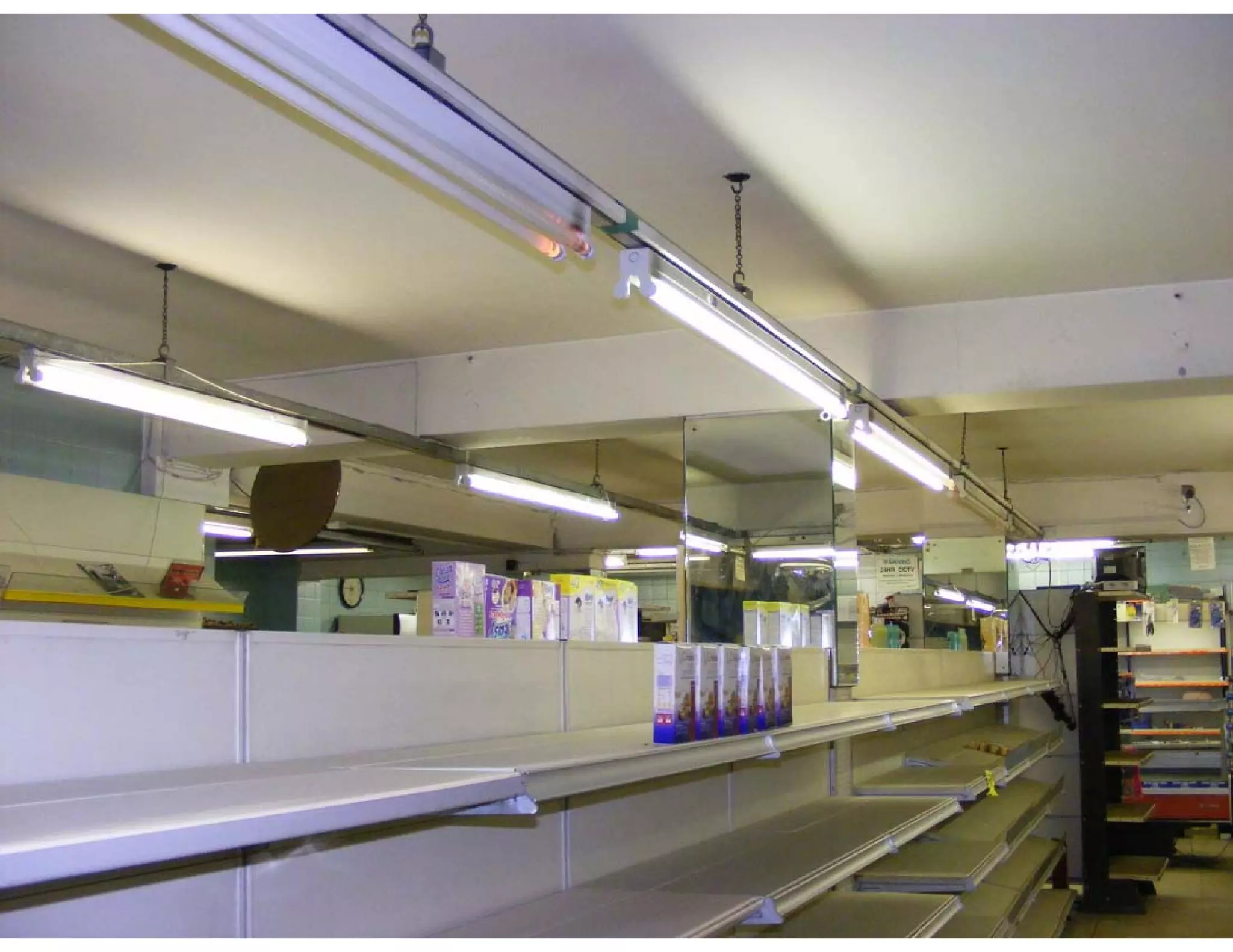 Images of empty supermarket - 5 11 09