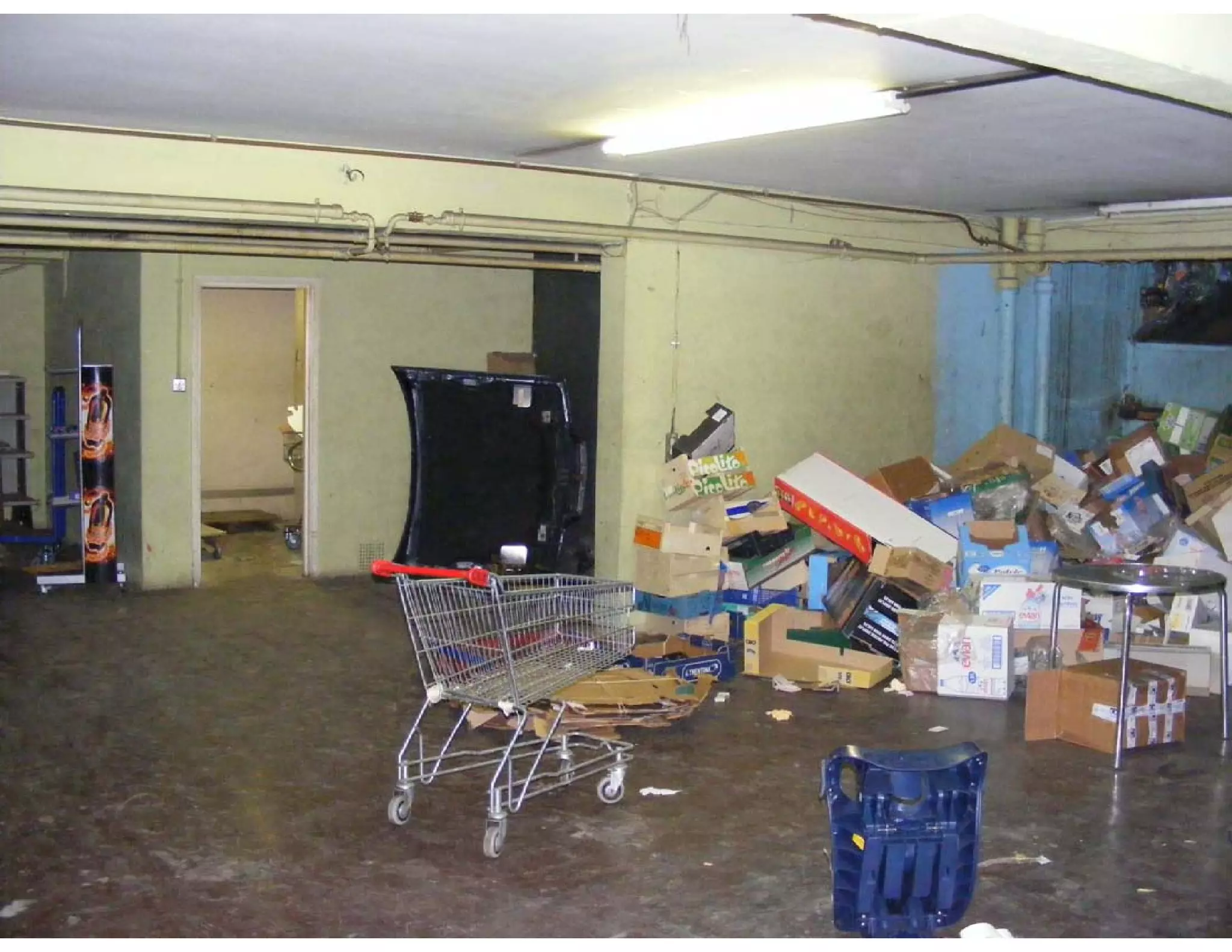 Images of empty supermarket - 5 11 09