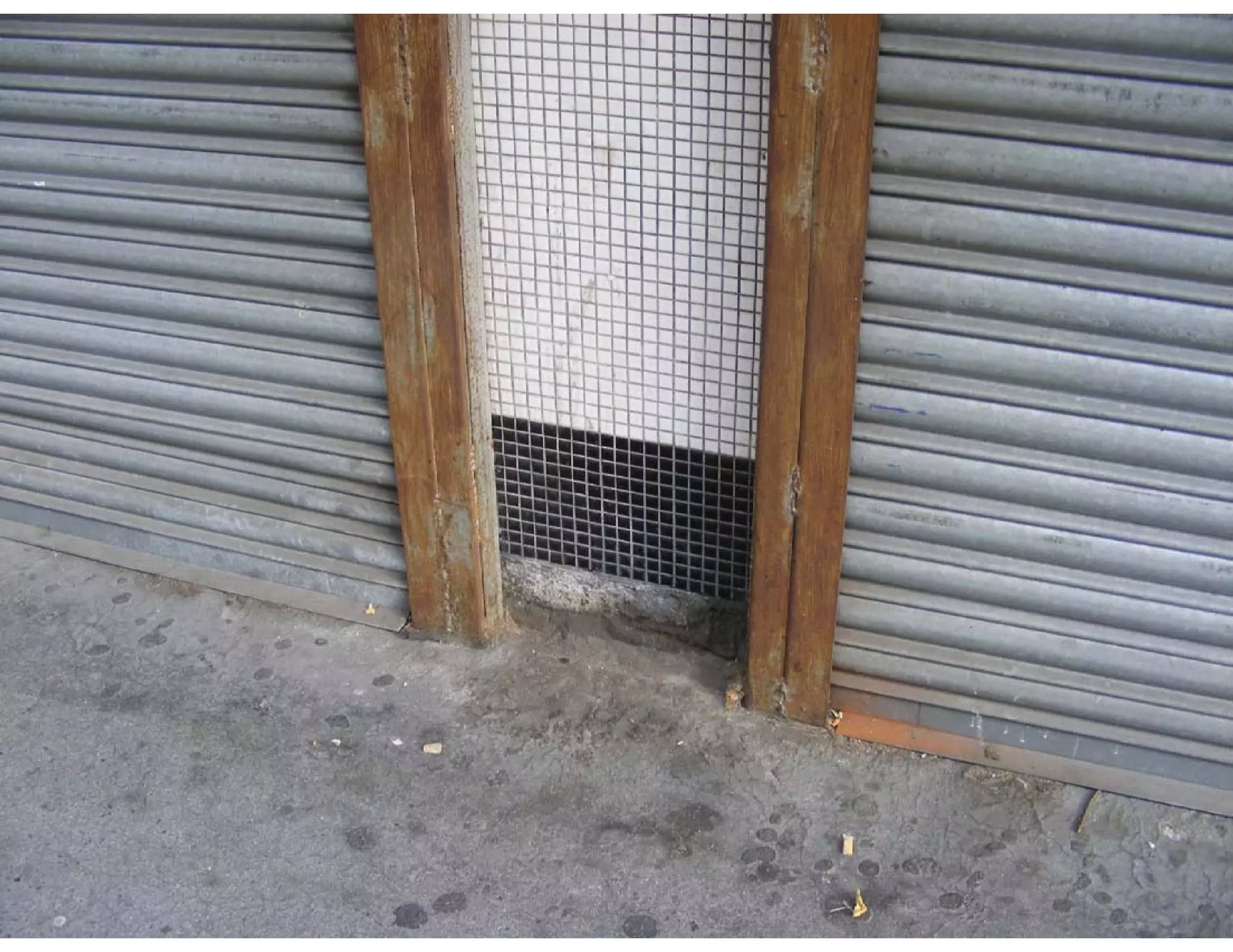 Images of empty supermarket - 5 11 09