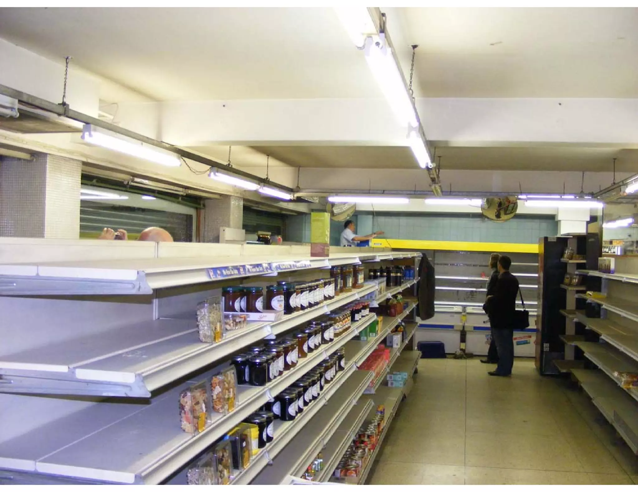 Images of empty supermarket - 5 11 09