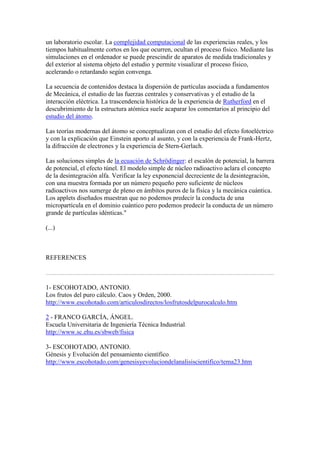 La MecáNica CuáNtica