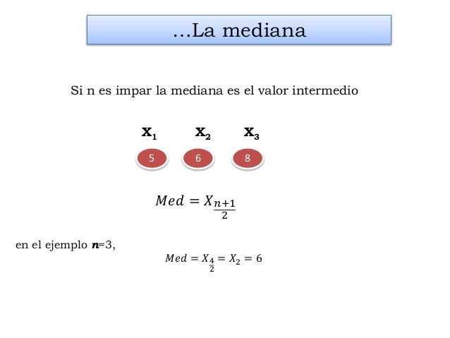 La mediana