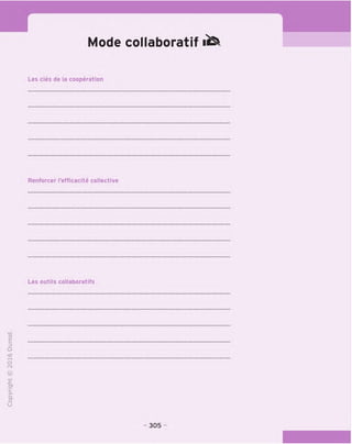 Mode collaboratif
Les cles de la cooperation
Renforcer I'efficacite collective
Les outils collaboratifs
T3
O
C
Z5
Q
kD
tH
o
fN
©
-C
CT
i-
>-
Q.
O
U
305
 
