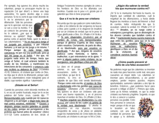 La mejor defensa contra la calumnia | PDF