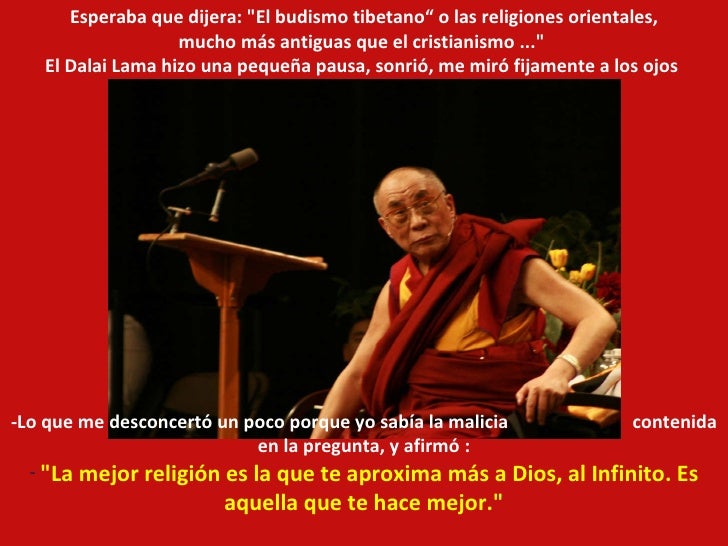 Cual Es La Mejor Religión Dalai Lama