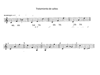 Tratamiento de saltos
 