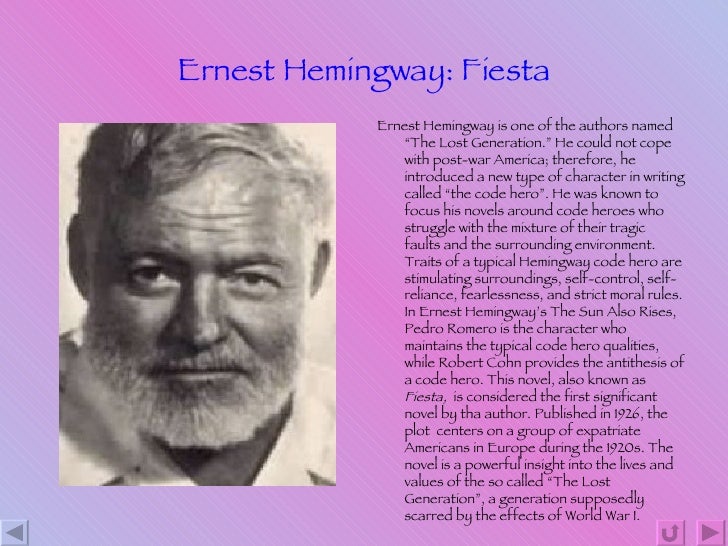 the character of santiago as the typical hemingway code hero The character santiago in hemingway’s hemingway conjured up the character santiago from a hero - santiago hemingway’s uncommon code hero ernest. the character of santiago as the typical hemingway code hero The character santiago in hemingway’s hemingway conjured up the character santiago from a hero - santiago hemingway’s uncommon code hero ernest.