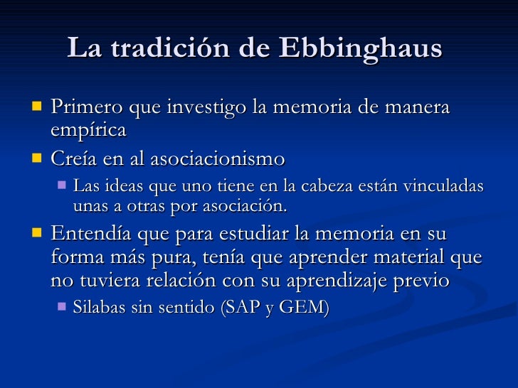 La Memoria Como Almacenamiento Cognicion Y Aprendizaje