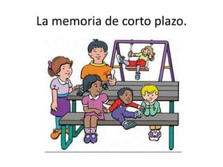 La memoria de corto plazo.
 
