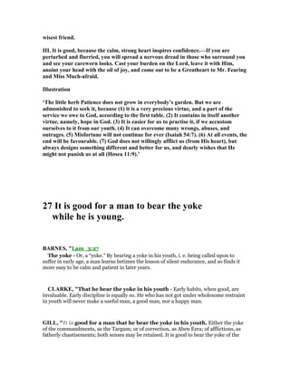 Lamentations 3 Commentary