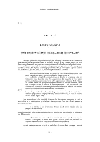LA MENTIRA DE ULISES. -Paul Rassinier- | PDF