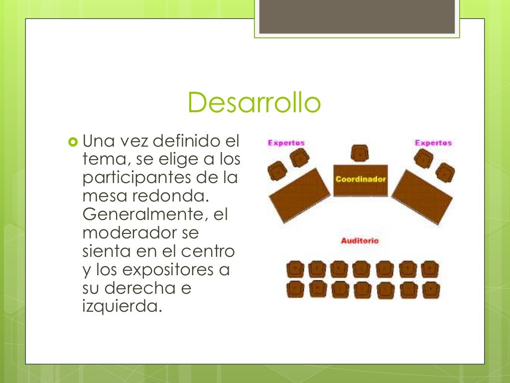 La mesa redonda copia