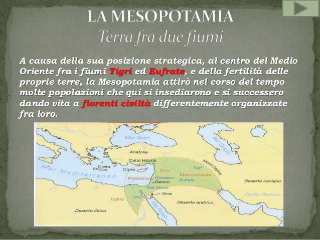 La mesopotamia