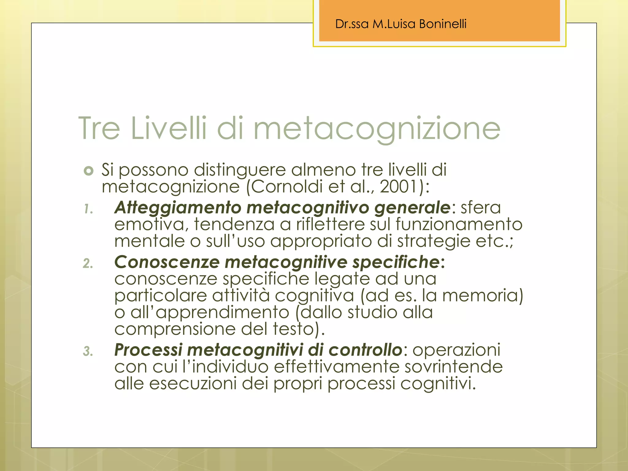 La metacognizione e la motivazione n | PDF, image size:2048x1536