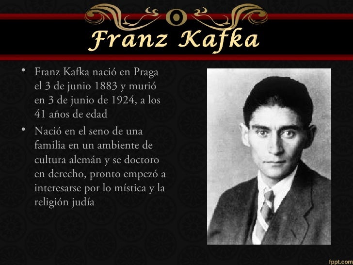 Franz Kafka A Que Movimiento Literario Pertenece