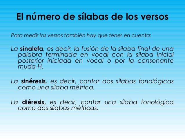 La metrica