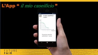 L’App “ il mio caseificio ”
Il mio caseificio
Grafico
 