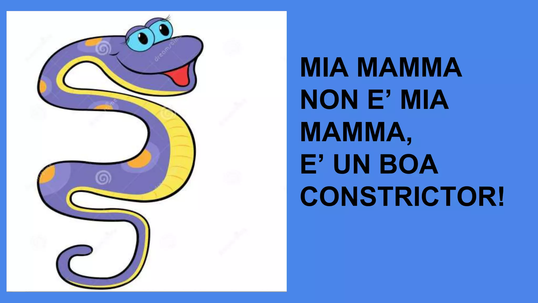 La mia mamma non e' la mia mamma | PPT