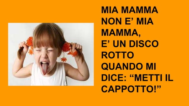 La mia mamma non e' la mia mamma | PPT