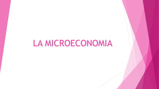 LA MICROECONOMIA
 