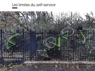 www.15marches.fr
Les limites du self-service
 