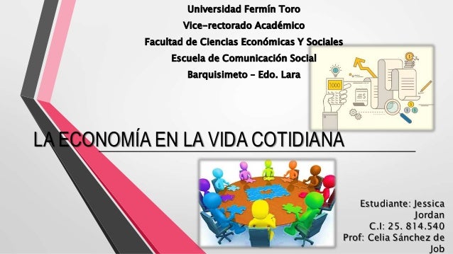 Como Se Relaciona La Economia En La Vida Cotidiana