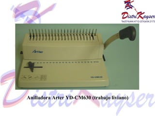 Anilladora Arter YD-CM630 (trabajo liviano) 