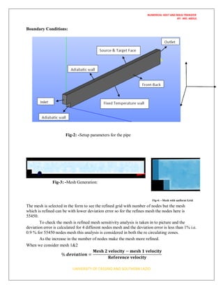 Laminar flow over a backward | PDF