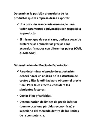 Laminas De CÓmo Exportar