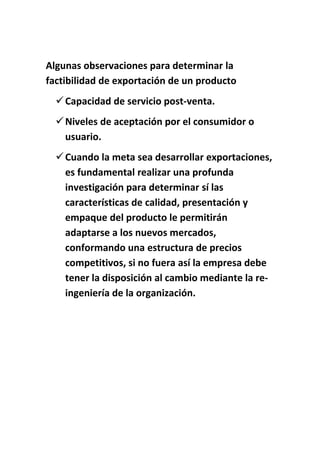 Laminas De CÓmo Exportar