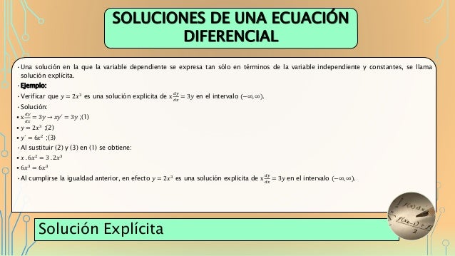 ECUACIONES DIFERENCIALES ORDINARIAS