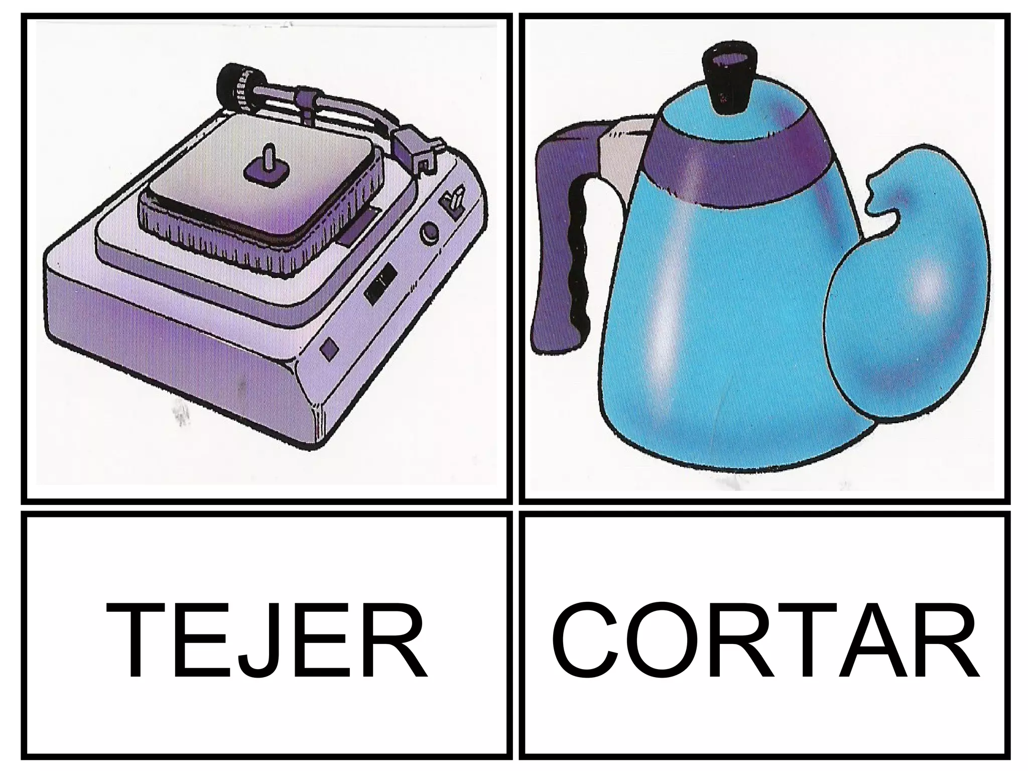 TEJER CORTAR
 