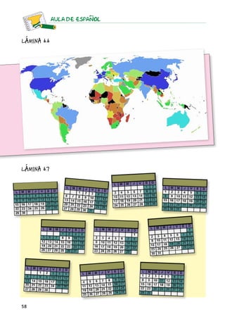 58
AULA DE ESPAnOL
Lámina 6.6
Lámina 6.7
 