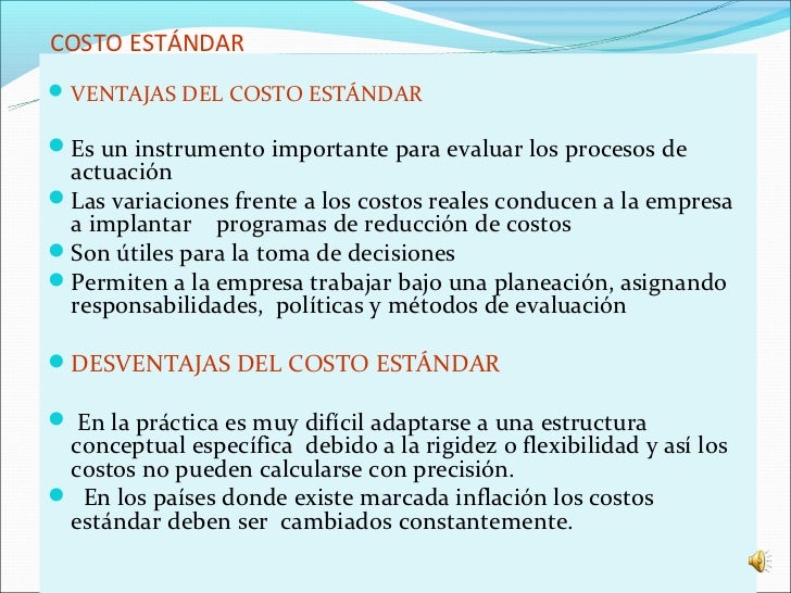 Ventajas Y Desventajas De La Contabilidad De Costo es.slideshare.net