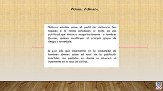 Víctima. Victimario.
 