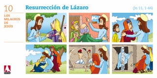 10         Resurrección de Lázaro   	   (Jn 11, 1-44)

Los
Milagros
de
Jesús
 