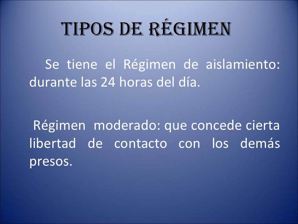 Laminas de regimen penitenciario[1]