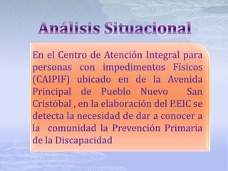 Atender o compensar los problemas.