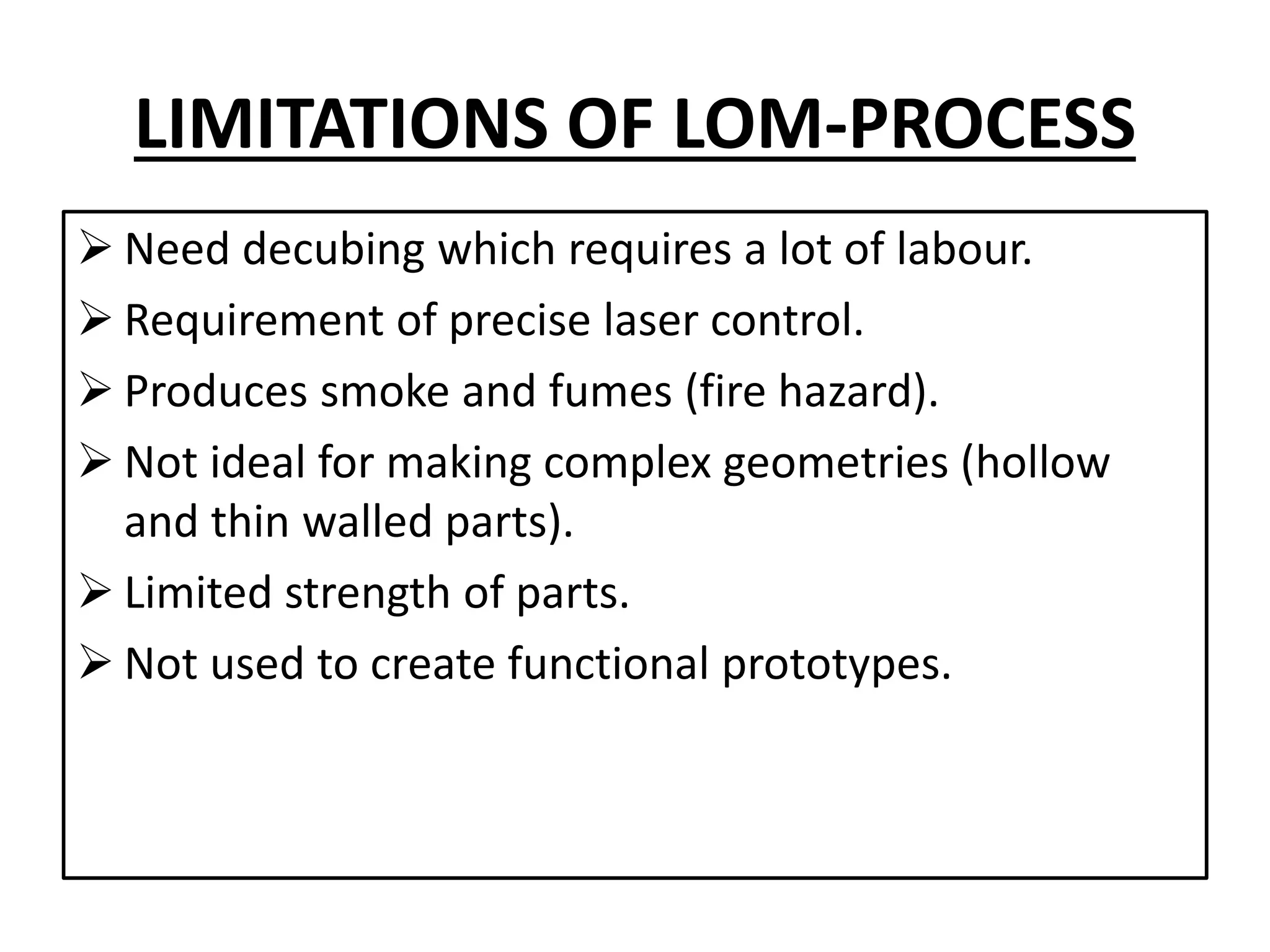 Laminated object manufacturing PPT