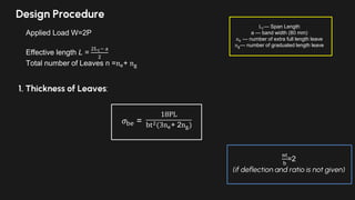 Laminated_Springs[1]. Machine design practice | PDF