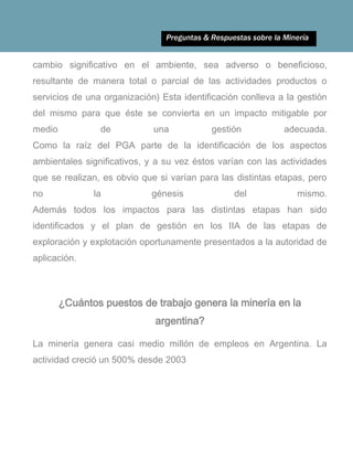 La minería en argentina | DOCX
