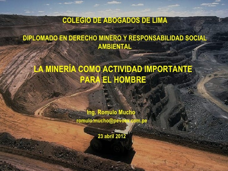La mineria como act 04 0612