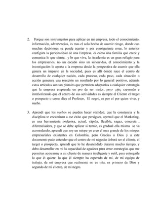 La miopia en el marketing