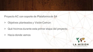 El Valor De La Información : Taller @Aapresid #LaMision | PPT