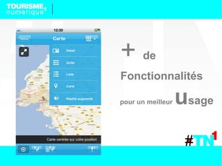 + de
Fonctionnalités

pour un meilleur   usage
 