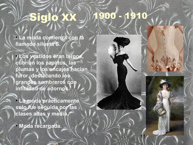 La moda a lo largo de la historia . | ODP
