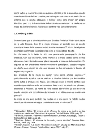 Modo Fredrick La moda como cultura y arte frente al derecho | PDF